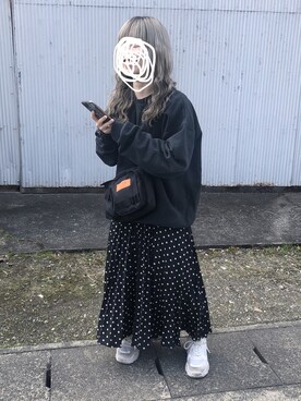 rihさん（レディース・149cm）の春コーディネート