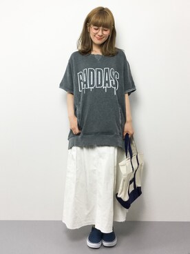 「ROSE BUD COUPLES （ローズ バッド カップルズ）のアイテム」を使った、piya*さん（レディース・154cm）の春コーディネート