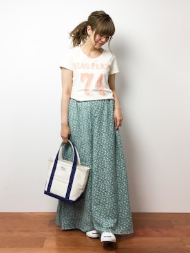 piya*さん（レディース・154cm）の夏コーディネート