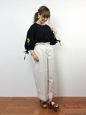 piya*さん（レディース・154cm）の夏コーディネート