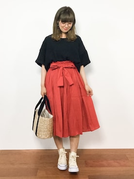 piya*さん(レディース・154cm)の夏コーディネート
