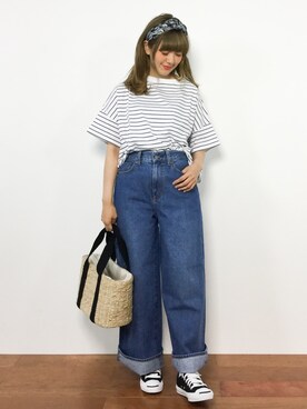 piya*さん(レディース・154cm)の夏コーディネート
