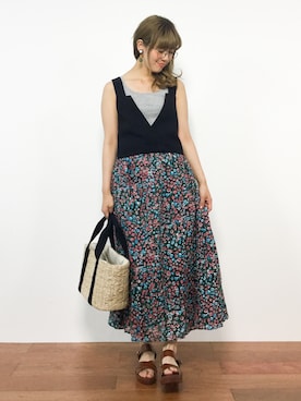 piya*さん（レディース・154cm）の夏コーディネート