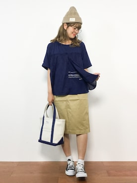 piya*さん（レディース・154cm）の夏コーディネート