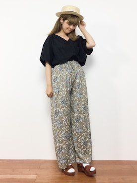 piya*さん（レディース・154cm）の夏コーディネート