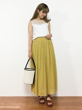 piya*さん（レディース・154cm）の夏コーディネート