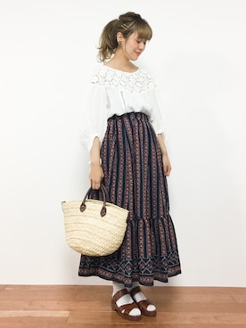 piya*さん（レディース・154cm）の夏コーディネート