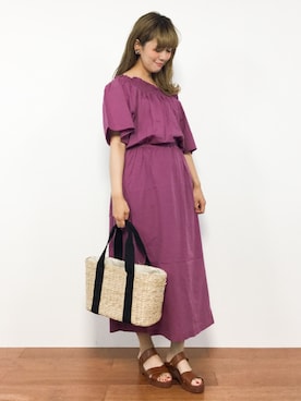 piya*さん（レディース・154cm）の夏コーディネート