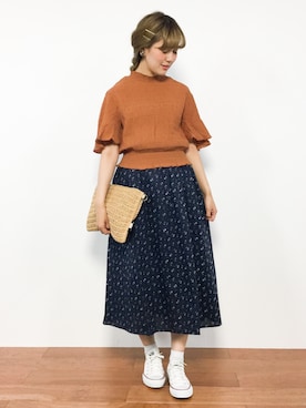 piya*さん(レディース・154cm)の夏コーディネート