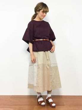 piya*さん（レディース・154cm）の夏コーディネート