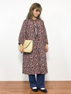 「JOURNAL STANDARD relume（ジャーナルスタンダード　レリューム）のアイテム（ワンピース/ドレス）」を使った、piya*さん（レディース・154cm）の夏コーディネート