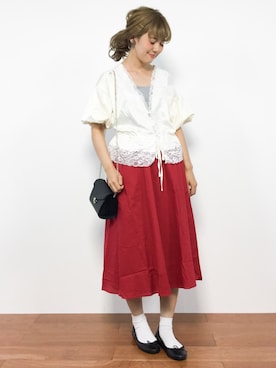 piya*さん（レディース・154cm）の夏コーディネート