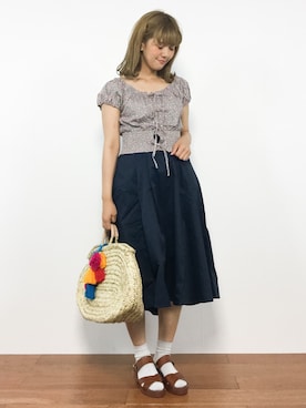 piya*さん（レディース・154cm）の夏コーディネート