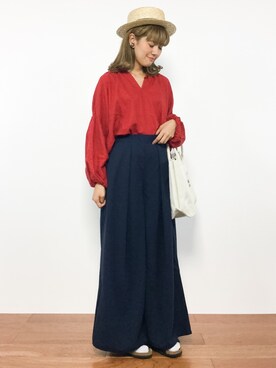 piya*さん(レディース・154cm)の夏コーディネート