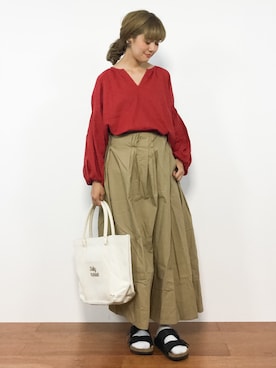 piya*さん(レディース・154cm)の夏コーディネート