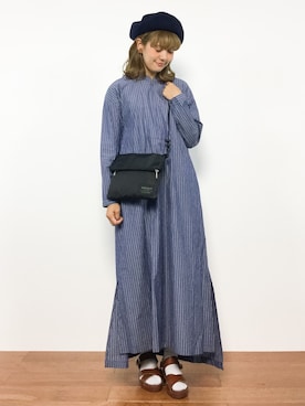 「URBAN RESEARCH ROSSO WOMEN（アーバンリサーチ　ロッソ）のアイテム（ワンピース/ドレス）」を使った、piya*さん（レディース・154cm）の夏コーディネート