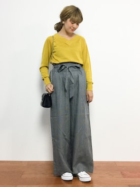 piya*さん（レディース・154cm）の秋コーディネート