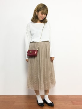 piya*さん（レディース・154cm）の秋コーディネート