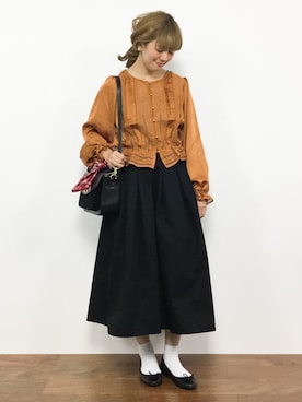 piya*さん（レディース・154cm）の秋コーディネート