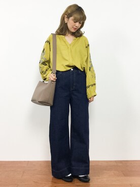 piya*さん（レディース・154cm）の秋コーディネート