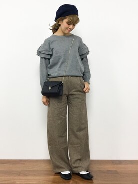 piya*さん（レディース・154cm）の秋コーディネート