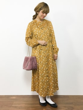 piya*さん（レディース・154cm）の秋コーディネート