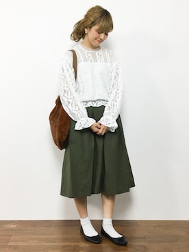 piya*さん（レディース・154cm）の秋コーディネート