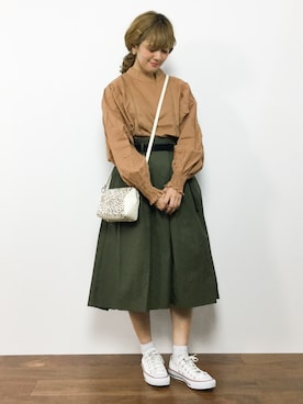 piya*さん（レディース・154cm）の秋コーディネート