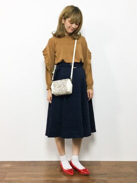 piya*さん（レディース・154cm）の秋コーディネート