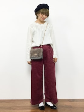 piya*さん（レディース・154cm）の秋コーディネート