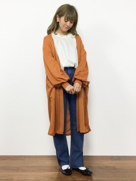 piya*さん（レディース・154cm）の秋コーディネート