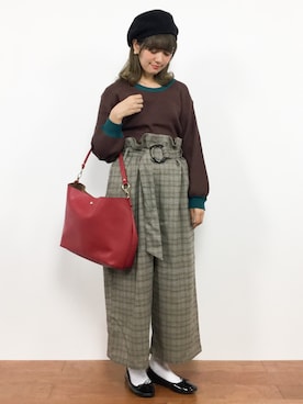 piya*さん（レディース・154cm）の秋コーディネート