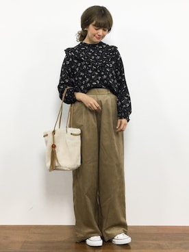 piya*さん（レディース・154cm）の秋コーディネート