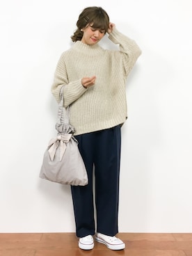 piya*さん（レディース・154cm）の秋コーディネート