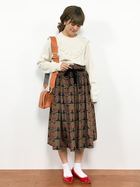 piya*さん（レディース・154cm）の秋コーディネート