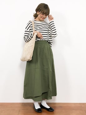 piya*さん（レディース・154cm）の秋コーディネート