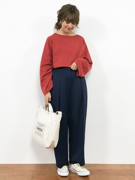 piya*さん（レディース・154cm）の秋コーディネート