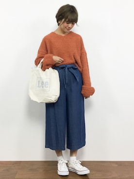 piya*さん（レディース・154cm）の秋コーディネート