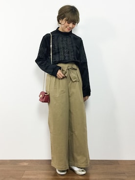 piya*さん（レディース・154cm）の秋コーディネート