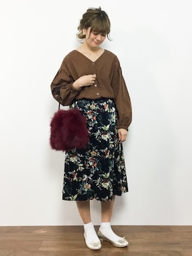 piya*さん(レディース・154cm)の秋コーディネート