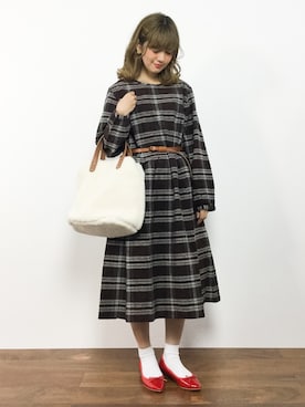 piya*さん（レディース・154cm）の秋コーディネート