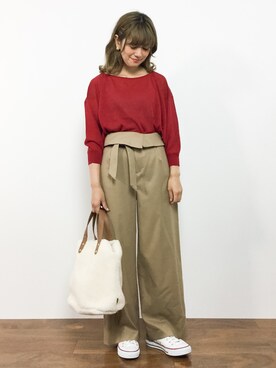 piya*さん（レディース・154cm）の秋コーディネート