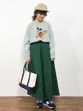 piya*さん(レディース・154cm)の秋コーディネート