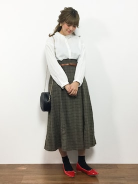 piya*さん（レディース・154cm）の秋コーディネート