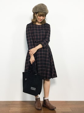 piya*さん（レディース・154cm）の秋コーディネート