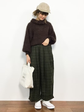 piya*さん（レディース・154cm）の秋コーディネート