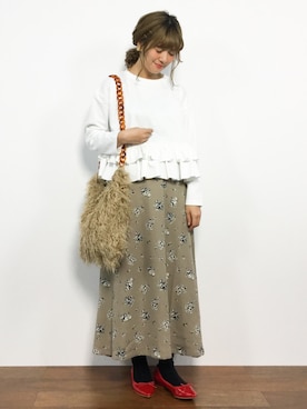 piya*さん（レディース・154cm）の秋コーディネート