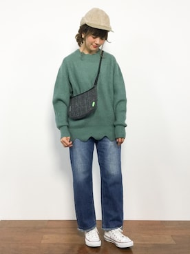 piya*さん（レディース・154cm）の秋コーディネート