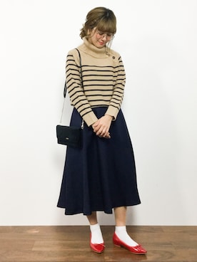 piya*さん(レディース・154cm)の秋コーディネート