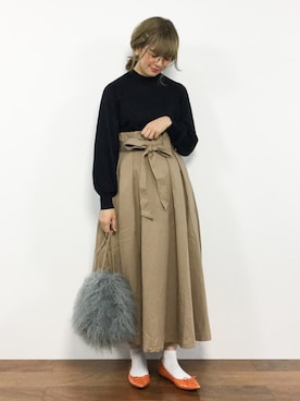 piya*さん(レディース・154cm)の秋コーディネート